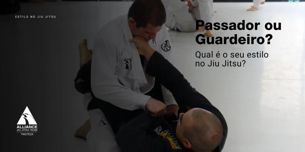 Passador e guardeiro no jiu-jitsu